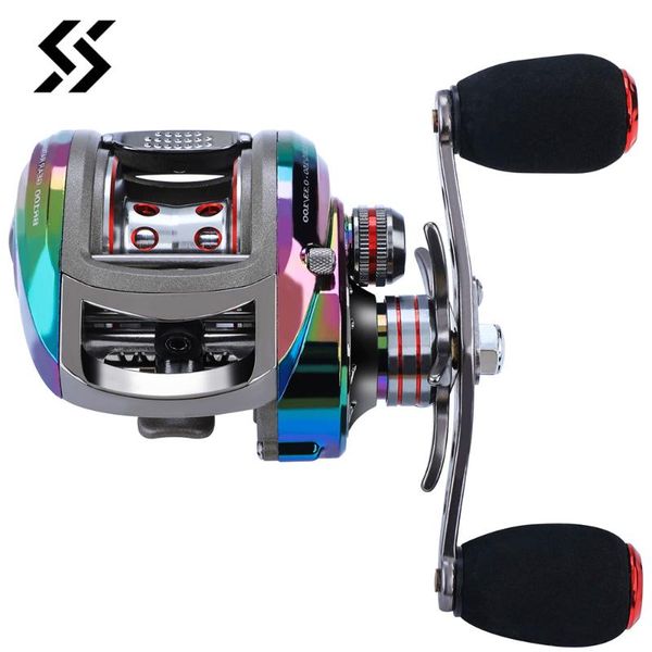 sougayilang 12+1bb centrifugal magnetic brake system fishing reel strong drag power 8kg carp colorful wheels baitcasting reels
sougayilang 12+1bb centrifugal magnetic brake system fishing reel strong drag power 8kg carp colorful wheels baitcasting reels
