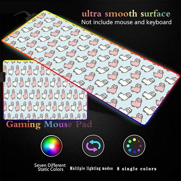 mouse pads & wrist rests anime cute sheep glowing rgb led illumination background hd printed deskmice mats for pc lapgamer accessori
mouse pads & wrist rests anime cute sheep glowing rgb led illumination background hd printed deskmice mats for pc lapgamer accessori