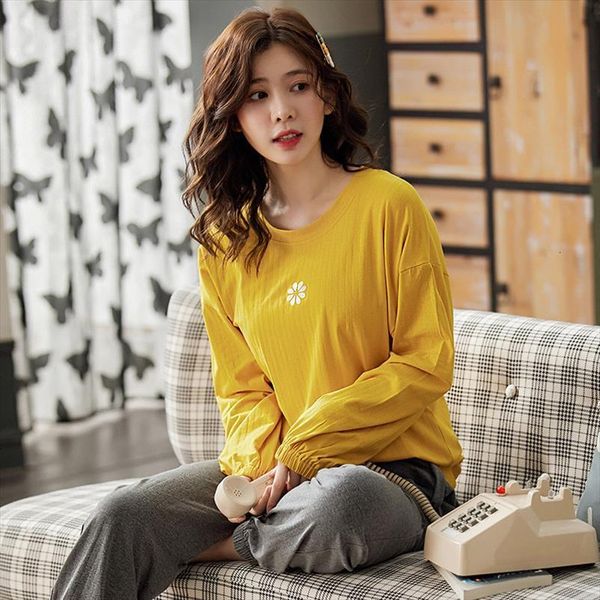 pajamas set simple solid women sleepwear color nightwear young girl pijama mujer long sleeve pyjamas suit female clothing set3xl, Black;red
pajamas set simple solid women sleepwear color nightwear young girl pijama mujer long sleeve pyjamas suit female clothing set3xl, Black;red