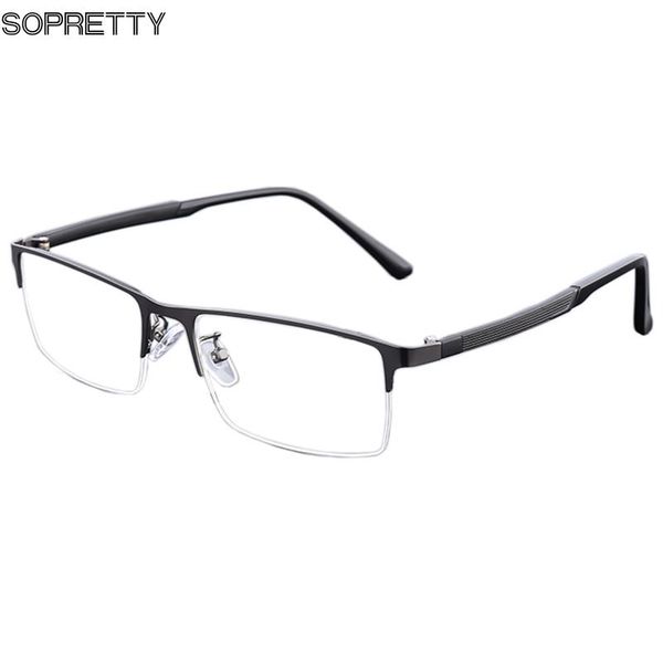 fashion sunglasses frames business men's optical glasses ,semi frame metal hinge prescription for myopia & eyeglass hf9933, Black
fashion sunglasses frames business men's optical glasses ,semi frame metal hinge prescription for myopia & eyeglass hf9933, Black