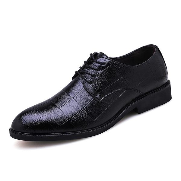 dress shoes 2021 men oxfords leather men's lace up breathable crocodile pattern formal office flats casual plus size, Black
dress shoes 2021 men oxfords leather men's lace up breathable crocodile pattern formal office flats casual plus size, Black