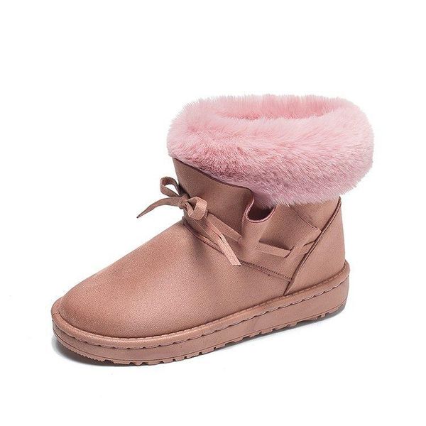 boots super warm women's snow plus velvet winter female fur ball comfortable slip-on ankle flock shoes, Black
boots super warm women's snow plus velvet winter female fur ball comfortable slip-on ankle flock shoes, Black