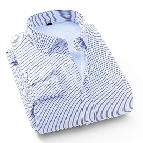 men's casual shirts long sleeve dress plus velvet thickening fashion warm s-4xl winter striped button style clothing, White;black
men's casual shirts long sleeve dress plus velvet thickening fashion warm s-4xl winter striped button style clothing, White;black