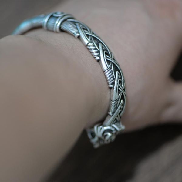 bangle langhong 1pcs viking bracelet and wolf head for men women talisman jewelry, Black
bangle langhong 1pcs viking bracelet and wolf head for men women talisman jewelry, Black