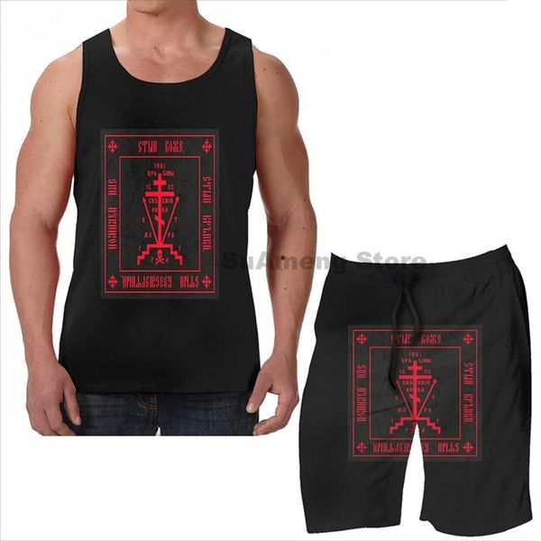 men's tracksuits summer print men tank women calvary cross (christian orthodox monastic symbol) beach shorts sets fitness vest, Gray
men's tracksuits summer print men tank women calvary cross (christian orthodox monastic symbol) beach shorts sets fitness vest, Gray