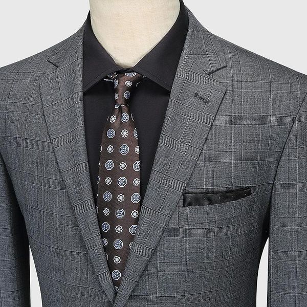 Men's Suits & Blazers 100% Wool High Quality Grey Plaid Slim Fit Wedding Groom Formal Set Plus Size 58 Retro Style Gentleman Business M, White;black
Men's Suits & Blazers 100% Wool High Quality Grey Plaid Slim Fit Wedding Groom Formal Set Plus Size 58 Retro Style Gentleman Business M, White;black