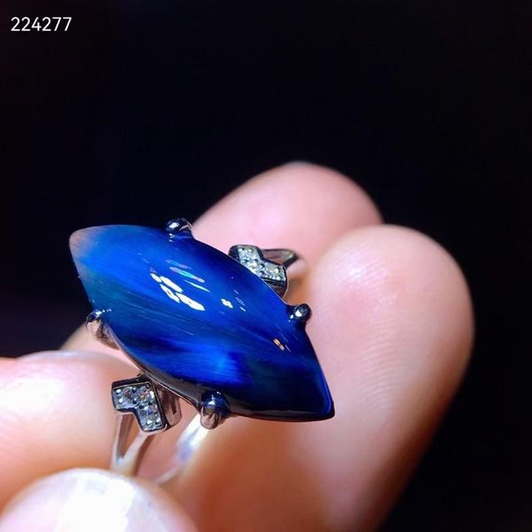 cluster rings natural blue pietersite gemstone cat eye chatoyant adjustable size ring 18.5/8.7mm water drop namibia 925 silver women, Golden;silver
cluster rings natural blue pietersite gemstone cat eye chatoyant adjustable size ring 18.5/8.7mm water drop namibia 925 silver women, Golden;silver