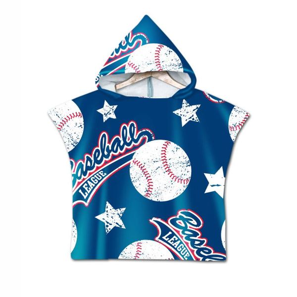 towel baseball double sided printed beach baby children hooded bath boys girls soft ht37
towel baseball double sided printed beach baby children hooded bath boys girls soft ht37
