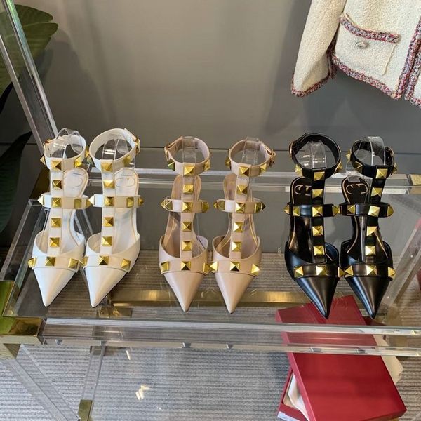luxury dress shoes v home 2021 spring and summer warren rivet pointed thin heel high-heeled sho baotou shallow mouth fairy style sandals sou, Black
luxury dress shoes v home 2021 spring and summer warren rivet pointed thin heel high-heeled sho baotou shallow mouth fairy style sandals sou, Black