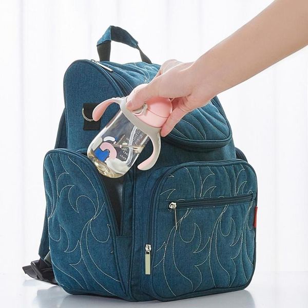 mommy bag embroidered print waterproof nylon nappy backpack for daily supplies multi-function diaper bags
mommy bag embroidered print waterproof nylon nappy backpack for daily supplies multi-function diaper bags