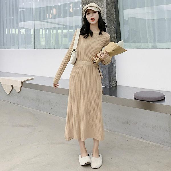 casual dresses women long sleeve corset green black pink sweater dress solid midi fall plus size soft brief knitted, Black;gray
casual dresses women long sleeve corset green black pink sweater dress solid midi fall plus size soft brief knitted, Black;gray