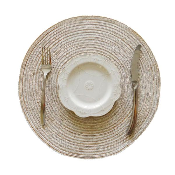 mats & pads 6pcs/set table mat round linen placemat for dining pastoral pad set decoration and accessories
mats & pads 6pcs/set table mat round linen placemat for dining pastoral pad set decoration and accessories