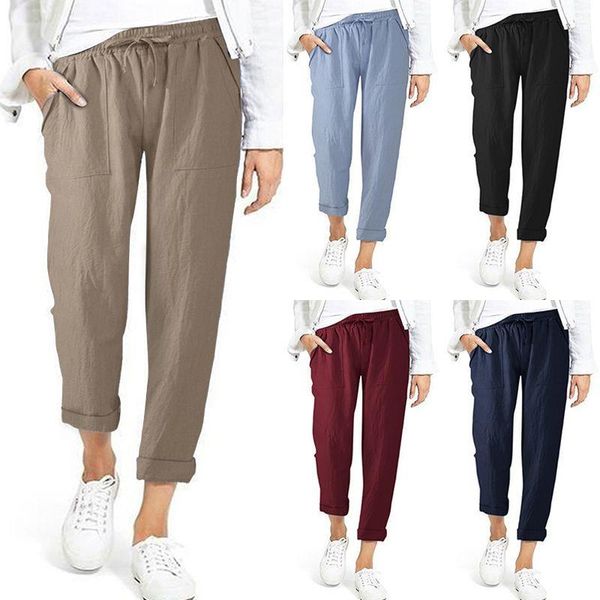 women's pants & capris plus size women casual trousers 2022 fashion drawstring harem solid long pantalon palazzo female straight turn, Black;white
women's pants & capris plus size women casual trousers 2022 fashion drawstring harem solid long pantalon palazzo female straight turn, Black;white