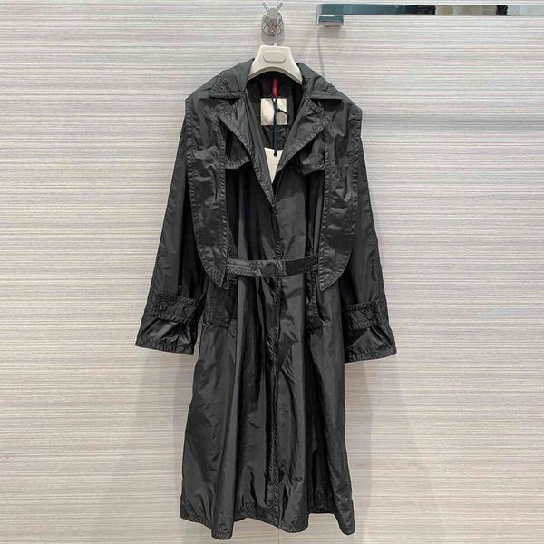 leather spring high-end casual trench coat women lace up lapel long sleeve fashion loose streetwear coats solid color overcoat, Black
leather spring high-end casual trench coat women lace up lapel long sleeve fashion loose streetwear coats solid color overcoat, Black