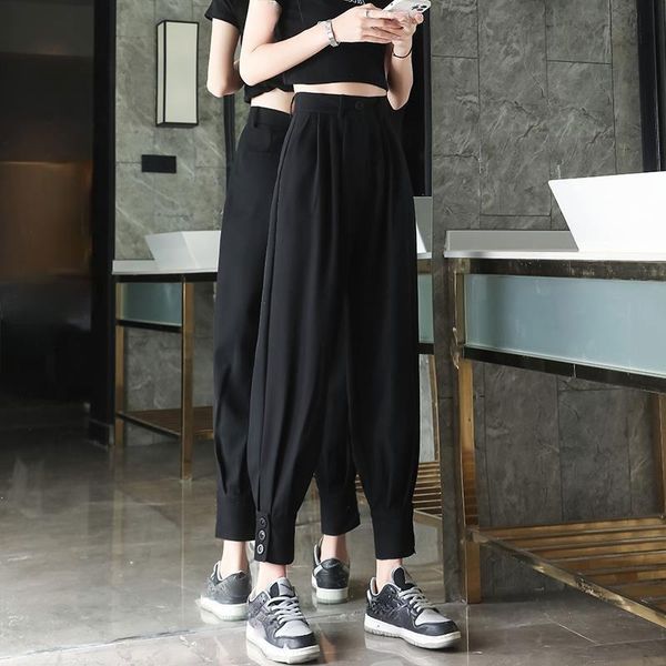 women's pants & capris zhoutaylor sweatpants women full length fashion femme bottoms pockets harem summer office lady solid trouser fem, Black;white
women's pants & capris zhoutaylor sweatpants women full length fashion femme bottoms pockets harem summer office lady solid trouser fem, Black;white