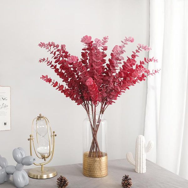 10pcs 76cm romantic eucalyptus artificial plant flower branch wedding arch real touch plastic fake for home decor decorative flowers & wreat
10pcs 76cm romantic eucalyptus artificial plant flower branch wedding arch real touch plastic fake for home decor decorative flowers & wreat