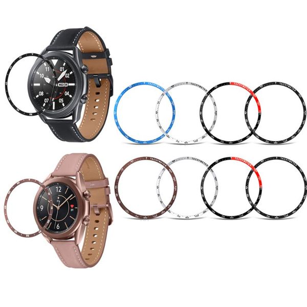 watch bands stainless steel bezel ring adhesive cover anti scratch case for samsung galaxy watch3 3 41mm 45mm, Black;brown
watch bands stainless steel bezel ring adhesive cover anti scratch case for samsung galaxy watch3 3 41mm 45mm, Black;brown