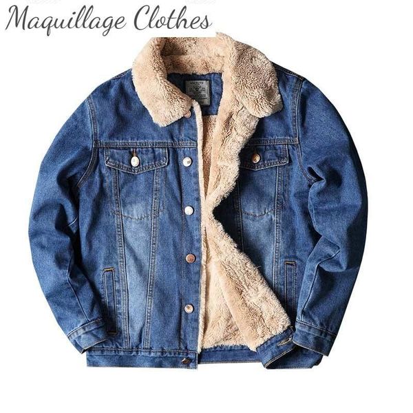 men's jackets winter warm denim fur collar retro thermal outwear coats male clothing size s-5xl x49k, Black;brown
men's jackets winter warm denim fur collar retro thermal outwear coats male clothing size s-5xl x49k, Black;brown