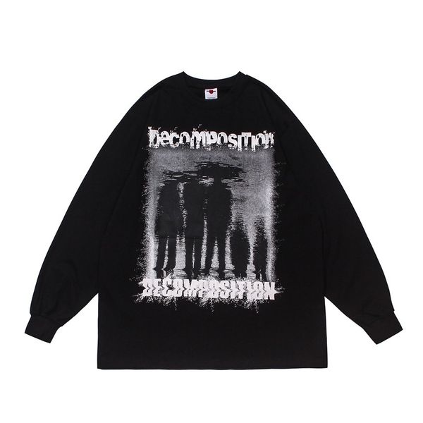 gaojiechao brand printed large long sleeved pullover autumn and winter youth dark round neck sweater, Black
gaojiechao brand printed large long sleeved pullover autumn and winter youth dark round neck sweater, Black