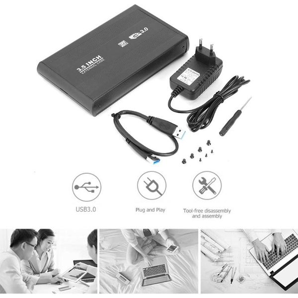 hubs 3.5 inch hard disk case sata to usb3.0 aluminum alloy hdd external drive enclosure with usb cable for pc laptop
hubs 3.5 inch hard disk case sata to usb3.0 aluminum alloy hdd external drive enclosure with usb cable for pc laptop