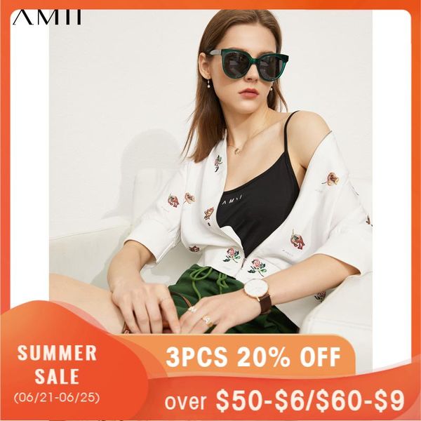 women's jackets amii minimalism spring summer jacket fashion printed full sleeve straight coat streetwear women 12140700, Black;brown
women's jackets amii minimalism spring summer jacket fashion printed full sleeve straight coat streetwear women 12140700, Black;brown