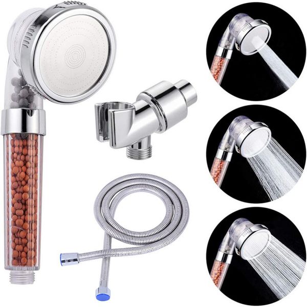 bathroom shower negative ion spa head rainfall filter high pressure spray +plating hose + bracket ball sets
bathroom shower negative ion spa head rainfall filter high pressure spray +plating hose + bracket ball sets