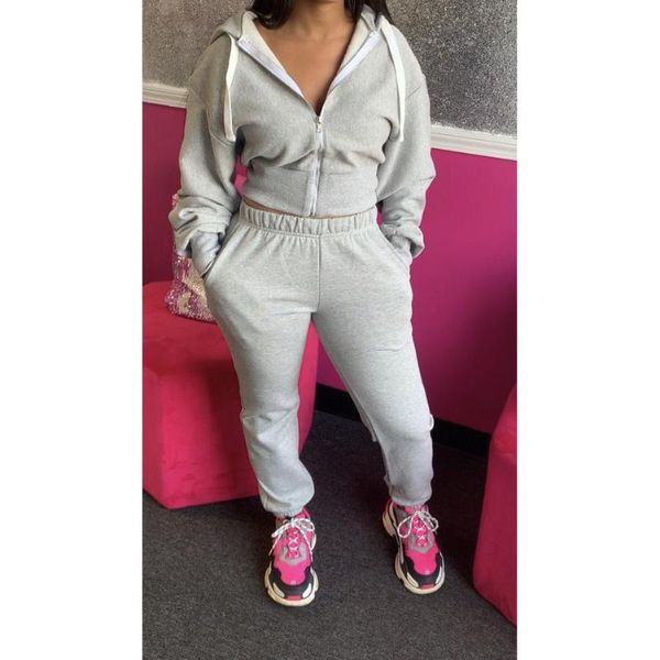 women's two piece pants casual 2-piece autumn long-sleeved hoodie jogger two-piece sports street sweater suit commuter comfortable 2021, White
women's two piece pants casual 2-piece autumn long-sleeved hoodie jogger two-piece sports street sweater suit commuter comfortable 2021, White