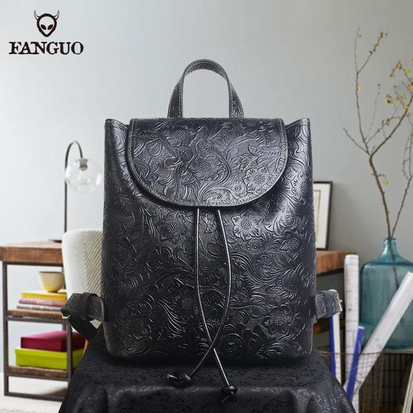 backpack fanguo genuine leather women's backpacks double sholder bags for women large capacity ladies casual travel school bag
backpack fanguo genuine leather women's backpacks double sholder bags for women large capacity ladies casual travel school bag