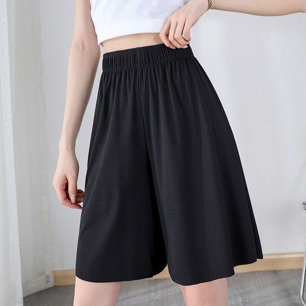 women's shorts summer casual women men ice silk sweatpants loose high waist straight oversize pants wide-leg streetwear hip hop trouser, White;black
women's shorts summer casual women men ice silk sweatpants loose high waist straight oversize pants wide-leg streetwear hip hop trouser, White;black