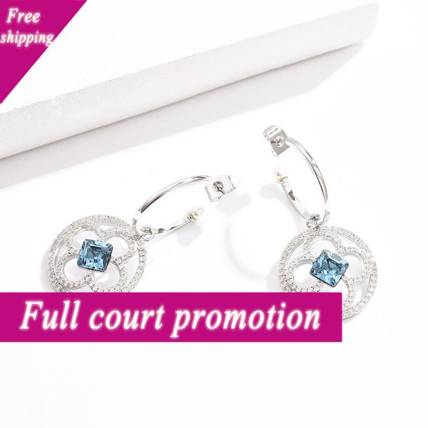 lekani adopts the simple design of crystal earrings with elements from shijia. fresh camellia e1624, Golden
lekani adopts the simple design of crystal earrings with elements from shijia. fresh camellia e1624, Golden
