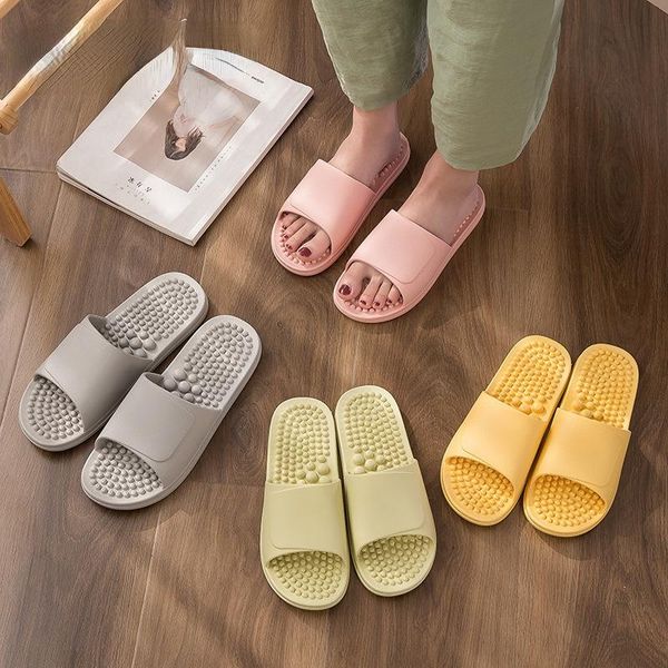 slippers massage female summer foot therapy shoes indoor home soft bottom bathroom antiskid four seasons bathing plastic men, Black
slippers massage female summer foot therapy shoes indoor home soft bottom bathroom antiskid four seasons bathing plastic men, Black