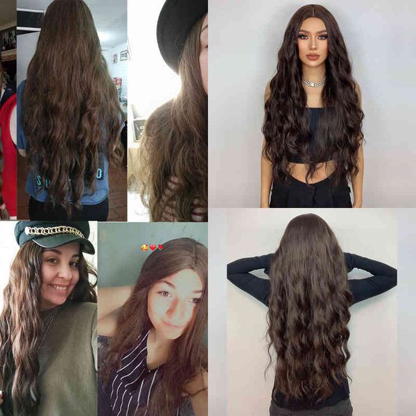 hair synthetic wigs cosplay henry margu dark brown wave wigs long synthetic wavy natural hair temperature for black/white women daily cospla
hair synthetic wigs cosplay henry margu dark brown wave wigs long synthetic wavy natural hair temperature for black/white women daily cospla