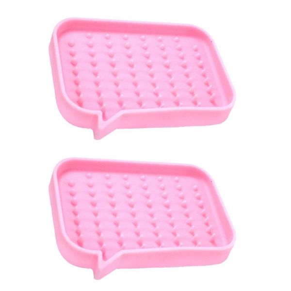 soap dishes 2pcs silicone stands draining household drainer storage tray for bathroom kitchen
soap dishes 2pcs silicone stands draining household drainer storage tray for bathroom kitchen