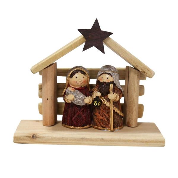decorative objects & figurines christmas nativity scene resin ornament set stable for home church decoration
decorative objects & figurines christmas nativity scene resin ornament set stable for home church decoration