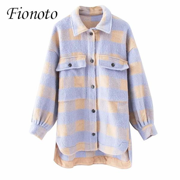 women's jackets fionoto plaid woolen shirt women 2021 autumn versatile long-sleeved turn-down collar jacket cute girls coat, Black;brown
women's jackets fionoto plaid woolen shirt women 2021 autumn versatile long-sleeved turn-down collar jacket cute girls coat, Black;brown