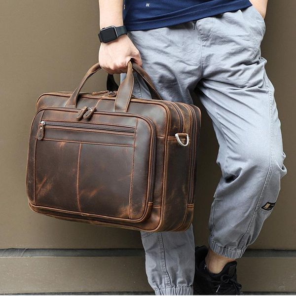 briefcases sbirds genuine leather handbags business lapbag travel men cowhide computer briefcase luxury men's messenger
briefcases sbirds genuine leather handbags business lapbag travel men cowhide computer briefcase luxury men's messenger