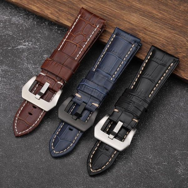 watch bands hand-made first layer leather strap crocodile pattern handmade watchband 20 22 24 26mm compatible for pam111 441, Black;brown
watch bands hand-made first layer leather strap crocodile pattern handmade watchband 20 22 24 26mm compatible for pam111 441, Black;brown