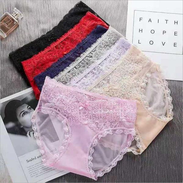 women's panties lace lingerie briefs mid-waist mesh underwear seamless and comfortable breathable, Black;pink
women's panties lace lingerie briefs mid-waist mesh underwear seamless and comfortable breathable, Black;pink