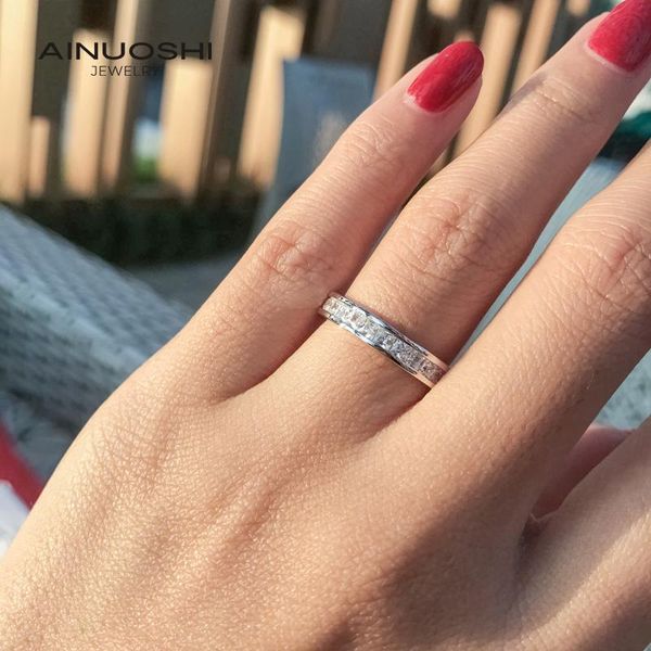 sterling silver channel setting princess cut 2x2mm sona diamond wedding band for women full eternity rings cluster, Golden;silver
sterling silver channel setting princess cut 2x2mm sona diamond wedding band for women full eternity rings cluster, Golden;silver