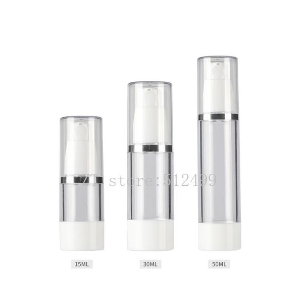 storage bottles & jars 15ml30ml50ml 10/20/30pcs empty clear cosmetic lotion pump airless bottle, diy portable travel convenient vacuum emuls
storage bottles & jars 15ml30ml50ml 10/20/30pcs empty clear cosmetic lotion pump airless bottle, diy portable travel convenient vacuum emuls