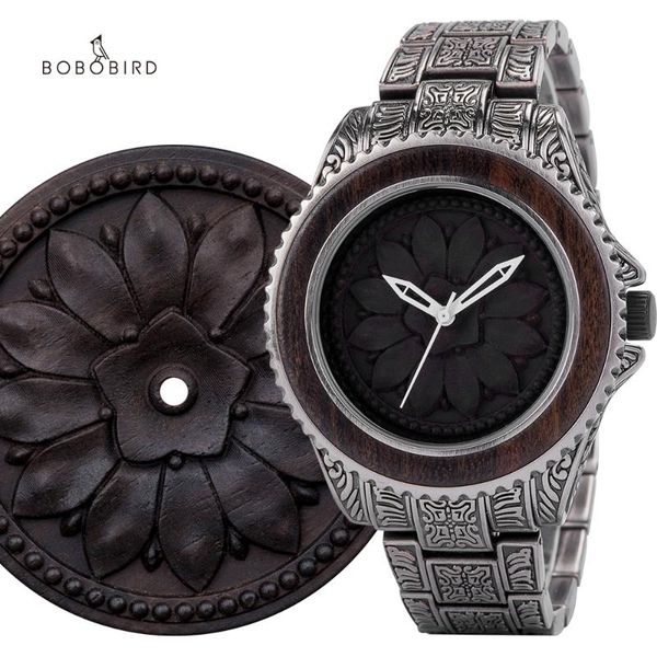 wristwatches bobo bird men's luxury watch japanese movement personalized quartz drop wood gift box relogio masculino, Slivery;brown
wristwatches bobo bird men's luxury watch japanese movement personalized quartz drop wood gift box relogio masculino, Slivery;brown