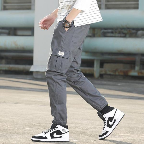 isurvivor 2021 men's four seasons trendy brand cotton multi-pocket drawstring pants loose sports casual, Black
isurvivor 2021 men's four seasons trendy brand cotton multi-pocket drawstring pants loose sports casual, Black