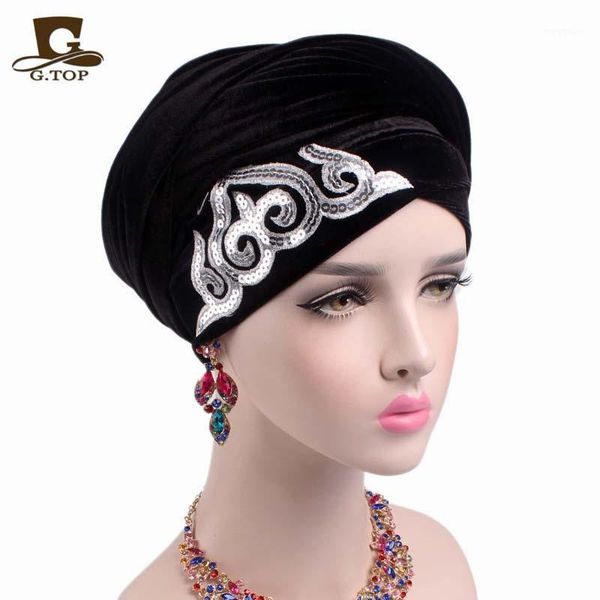 fashion women gorgeous embellished sequined velvet turban long head wraps luxury hijab scarf turbante1
fashion women gorgeous embellished sequined velvet turban long head wraps luxury hijab scarf turbante1