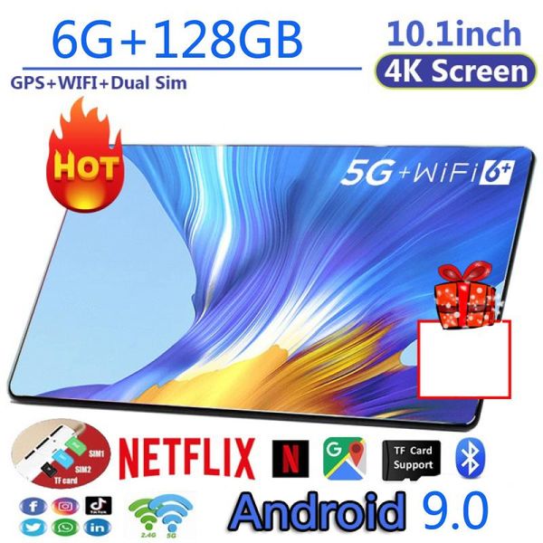 tablet pc 2021 upgrade 10 inch dual sim 4g phone wifi andriod 9.0 with 6g ram and 128gb rom pad
tablet pc 2021 upgrade 10 inch dual sim 4g phone wifi andriod 9.0 with 6g ram and 128gb rom pad