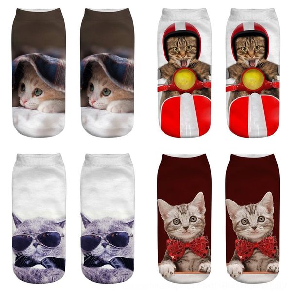 xl1 cat 3d boat and printing short socks tube women's hosiery boat popular printing women's socks kitty, Black;white
xl1 cat 3d boat and printing short socks tube women's hosiery boat popular printing women's socks kitty, Black;white