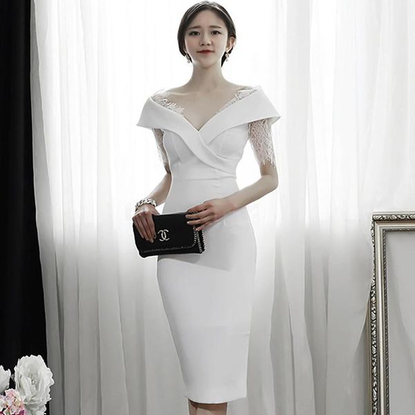summer lace patchwork v-neck women cloth bodycon sheath pencil knee-length party white dress casual dresses, Black;gray
summer lace patchwork v-neck women cloth bodycon sheath pencil knee-length party white dress casual dresses, Black;gray