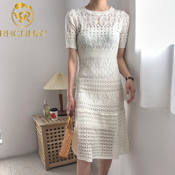 new women hollow out knitted dress 2021 summer short sleeve sweater long chic dress elegant midi bodycon mermaid dressswimwear bathing suits, Black;gray
new women hollow out knitted dress 2021 summer short sleeve sweater long chic dress elegant midi bodycon mermaid dressswimwear bathing suits, Black;gray
