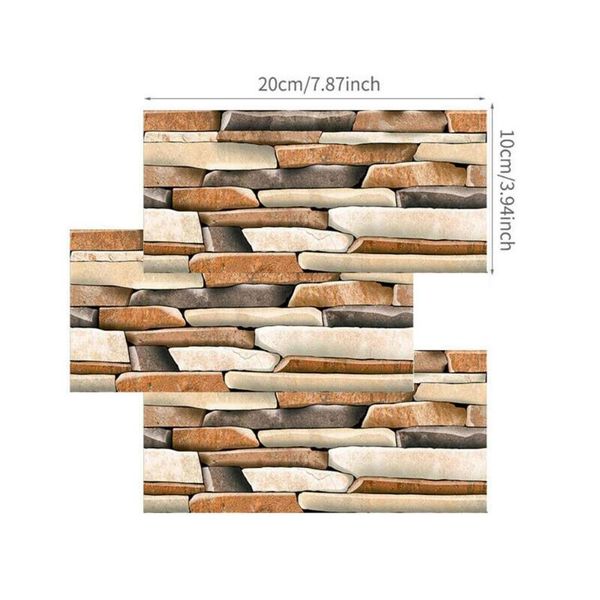 window stickers 2 sets tile wall panel sticker mosaic brick stone wallpaper for bathroom kitchen self-adhesive waterproof decor
window stickers 2 sets tile wall panel sticker mosaic brick stone wallpaper for bathroom kitchen self-adhesive waterproof decor