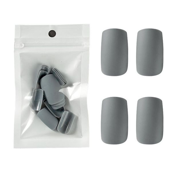 false nails 24pcs medium long matte fake grey solid color finished designs press on square nail art manicure acrylic faux ongles, Red;gold
false nails 24pcs medium long matte fake grey solid color finished designs press on square nail art manicure acrylic faux ongles, Red;gold