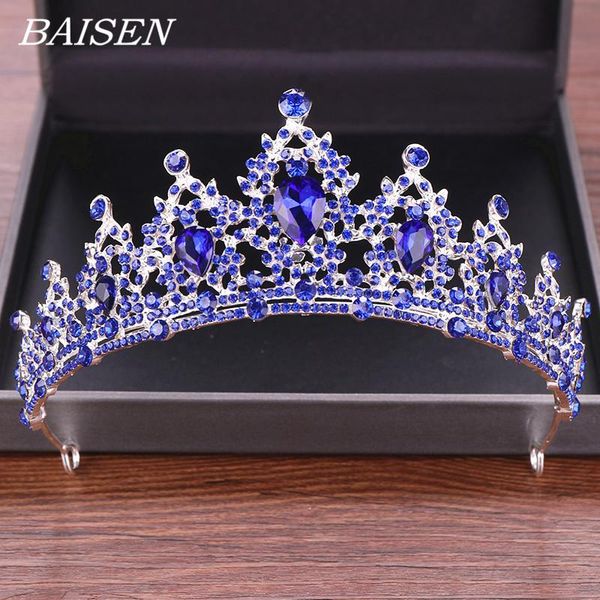 hair clips & barrettes blue crystal tiara crown bride head piece accessories rhinestone wedding bride's headband diadem bijoux, Golden;silver
hair clips & barrettes blue crystal tiara crown bride head piece accessories rhinestone wedding bride's headband diadem bijoux, Golden;silver